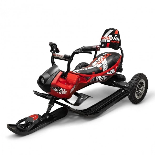 Электроснегокат Snow Razor Moto Pro (зелено-голубой)