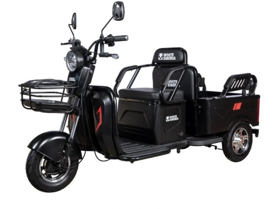Электротрицикл WHITE SIBERIA SIBTRIKE MAX 2000W