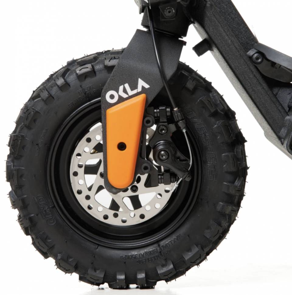 Электросамокат Velocifero MINIMAD PLUS 500 W Off-Road (Оранжевый)