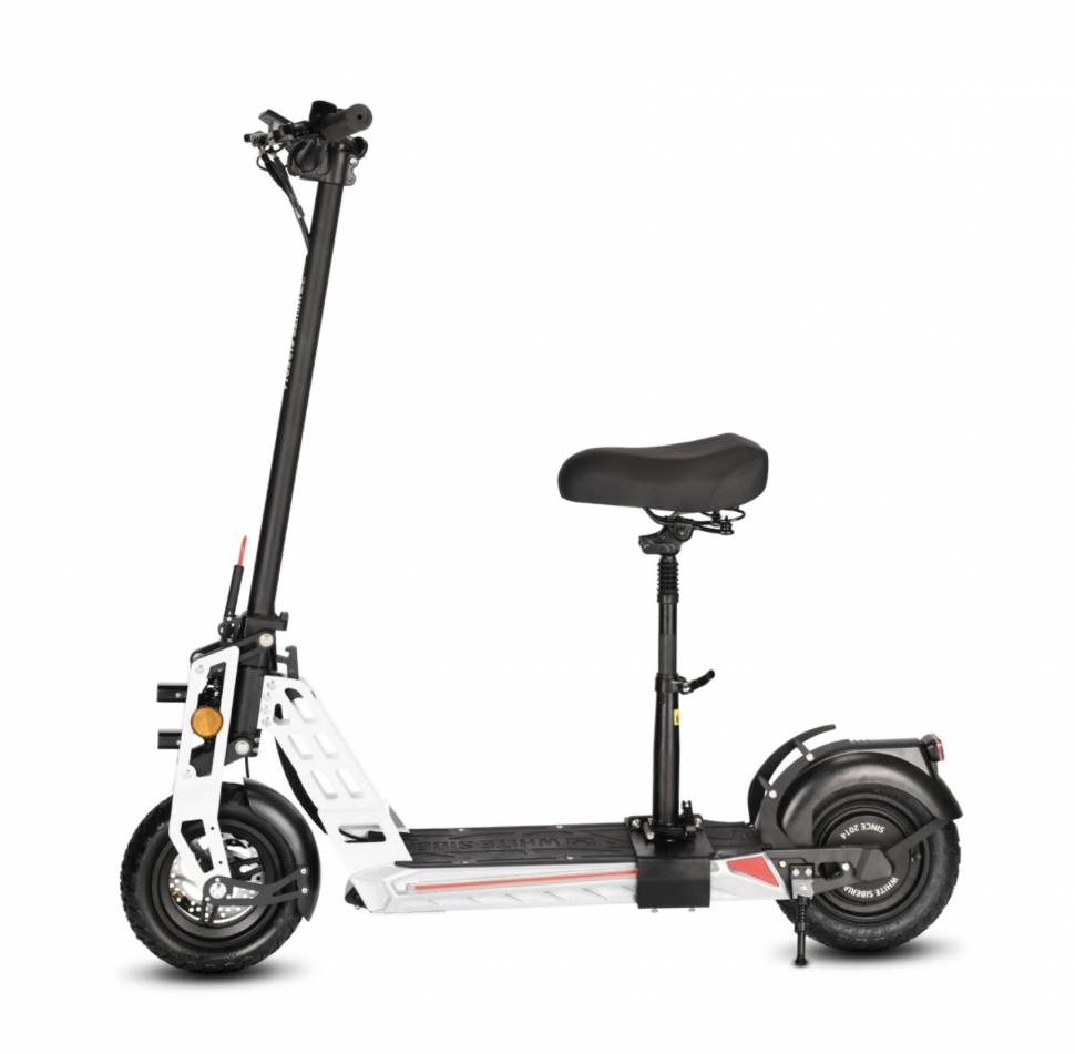 Электросамокат White Siberia TAIGA 1000W WHITE PROUD (Белый)