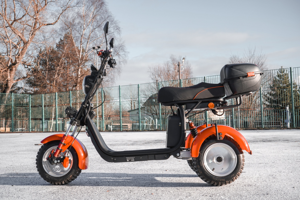 Электротрицикл WHITE SIBERIA IKRA 5000W RED