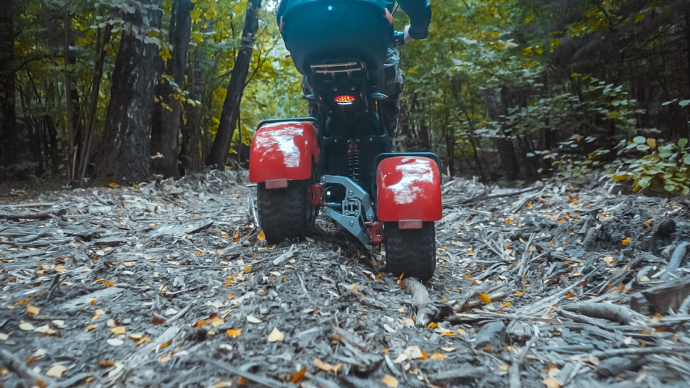 Электротрицикл WHITE SIBERIA IKRA 5000W RED