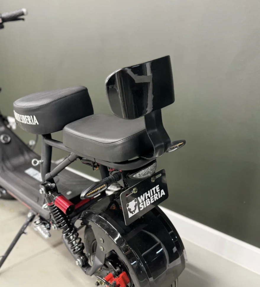 Электроскутер White Siberia MINI R 3.0 black 60v
