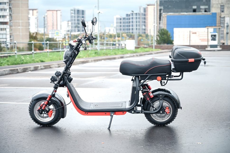 Электроскутер WHITE SIBERIA PRO 2500W RED