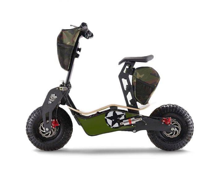Электросамокат Velocifero MAD 1000W (Army)