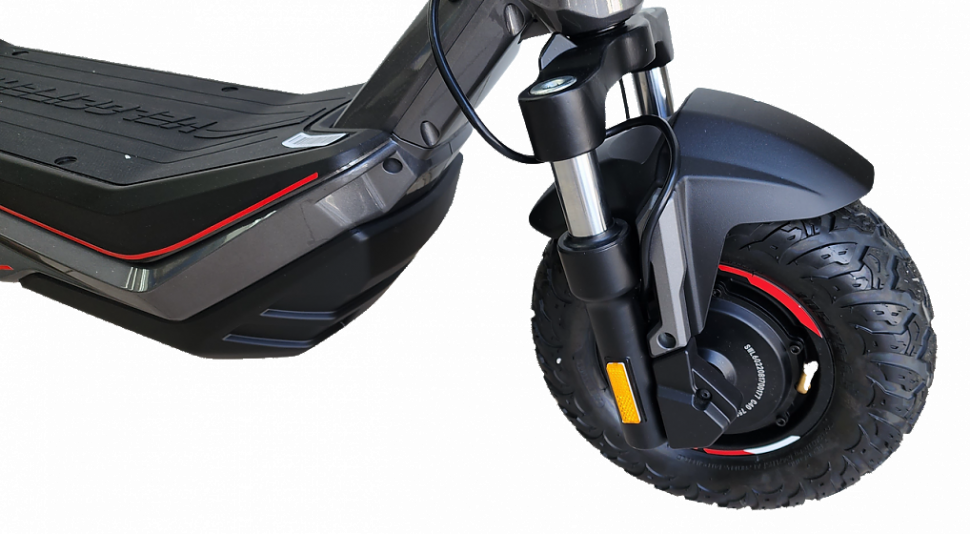 Электросамокат Velocifero ONE-X 500W*2 (Серый)