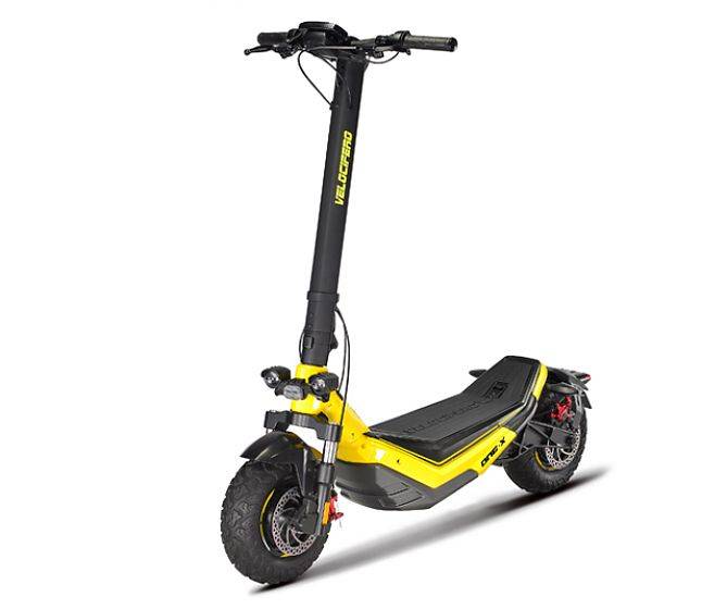 Электросамокат Velocifero ONE-X 500W*2 (Серый)