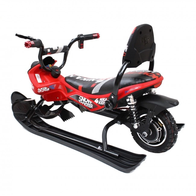Электроснегокат Snow Razor Moto (черно-красный)